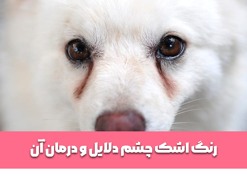 رنگ اشک چشم دلایل و درمان آن